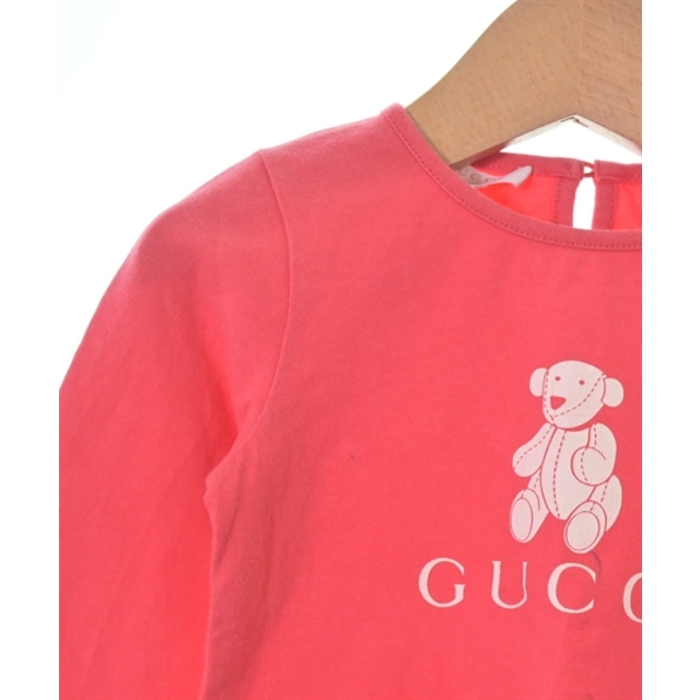 Gucci(グッチ)のGUCCI グッチ Tシャツ・カットソー 24M ピンク系 【古着】【中古】 キッズ/ベビー/マタニティのキッズ服女の子用(90cm~)(Tシャツ/カットソー)の商品写真