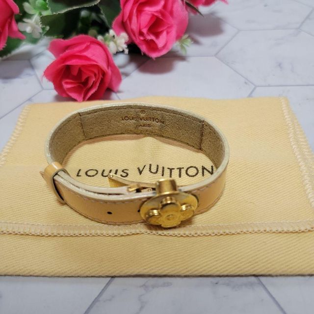 LOUIS VUITTON モノグラムヴェルニ ゴールド限定品 ブレスレット