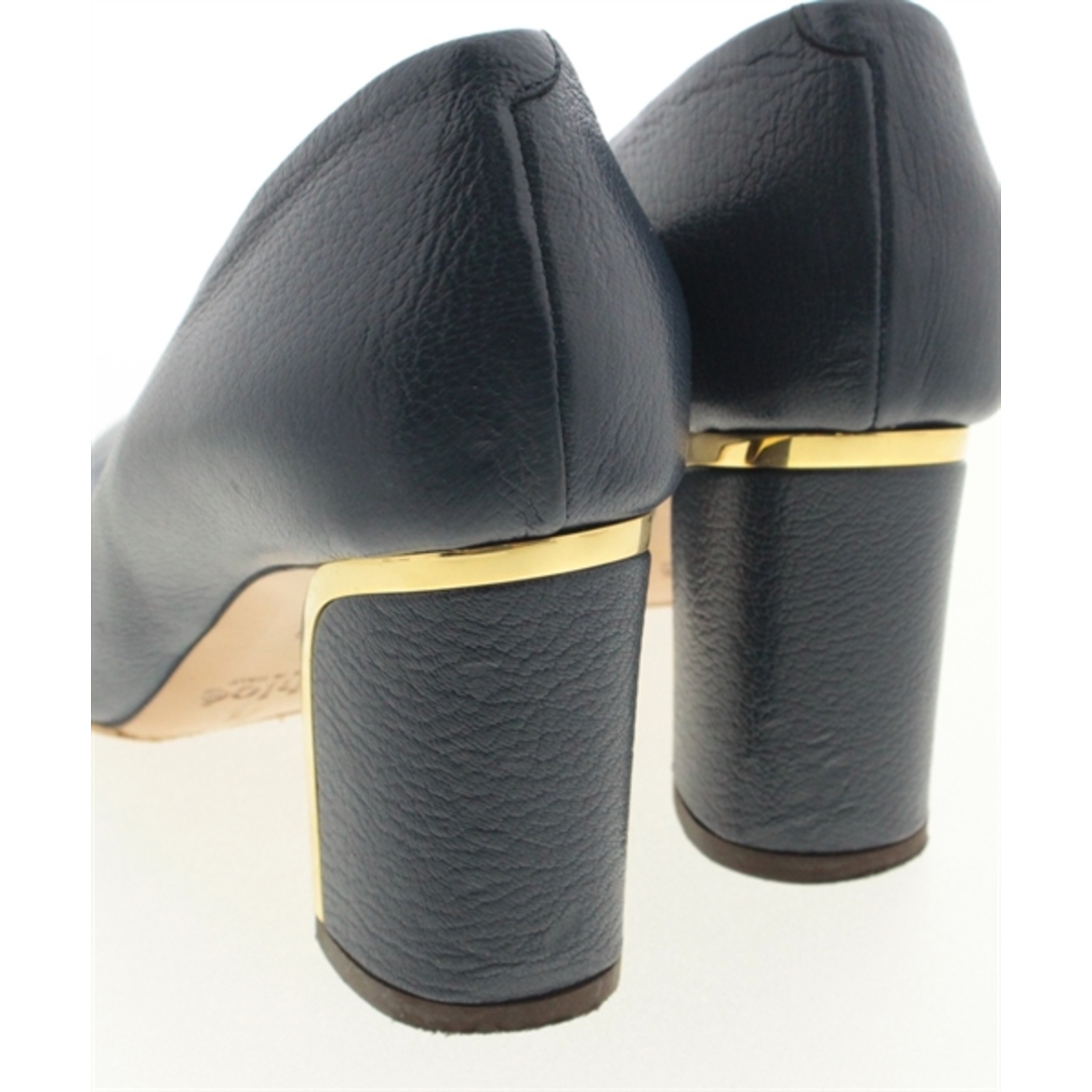 Chloe クロエ パンプス EU39(25.5cm位) 紺 【古着】【中古 Chloe クロエ パンプス EU39(25.5cm位) 紺 【古着】【中古