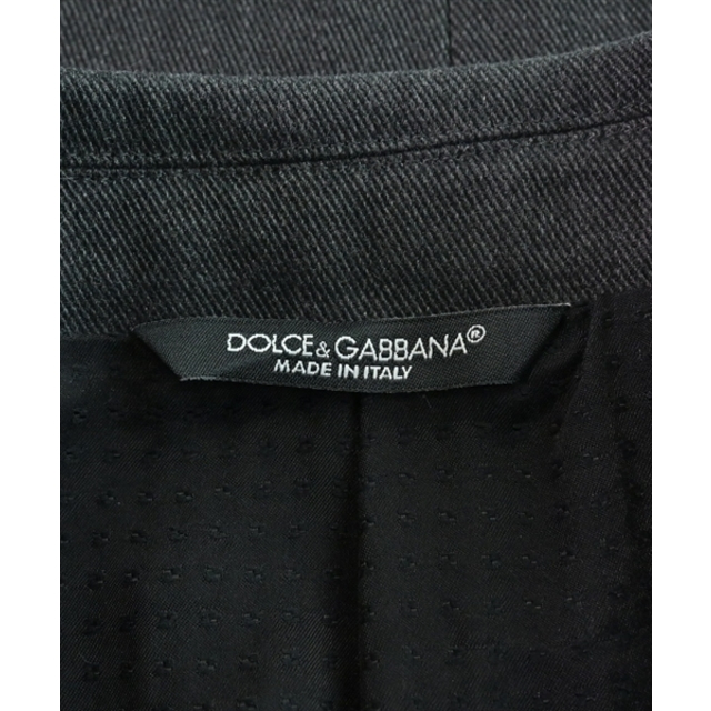 DOLCE&GABBANA(ドルチェアンドガッバーナ)のDOLCE&GABBANA テーラードジャケット 52(XXL位) グレー 【古着】【中古】 メンズのジャケット/アウター(テーラードジャケット)の商品写真