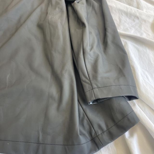 ブルゾン kate spade フェイクレザー ナイロンコート ドット XL 大きい
