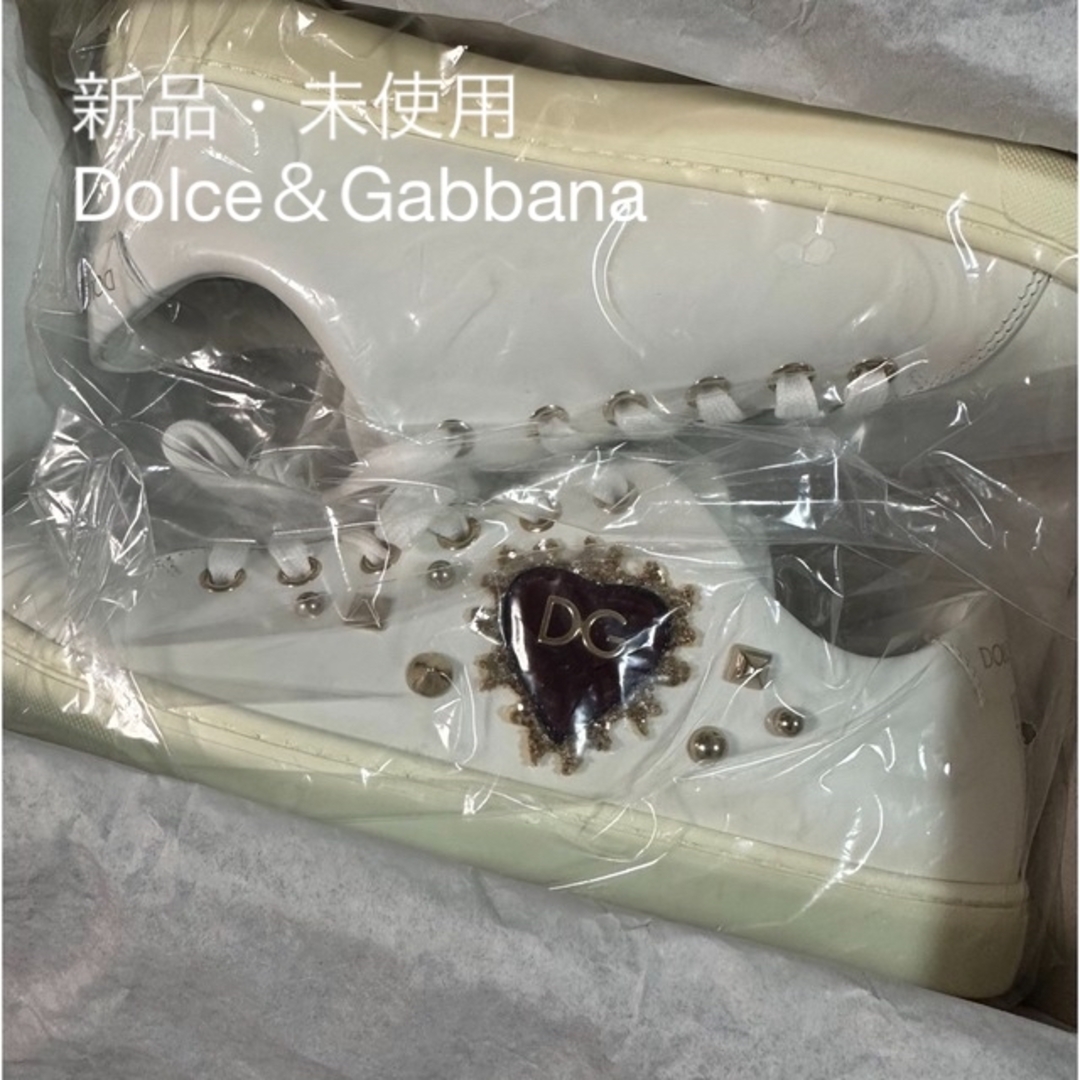 DOLCE&GABBANA(ドルチェアンドガッバーナ)のDG・ドルガバスニーカー⚠️破格【正規品・新品未使用・送料込み】 レディースの靴/シューズ(スニーカー)の商品写真