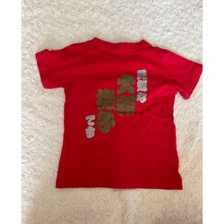 赤いロゴ入りTシャツ(Tシャツ/カットソー)