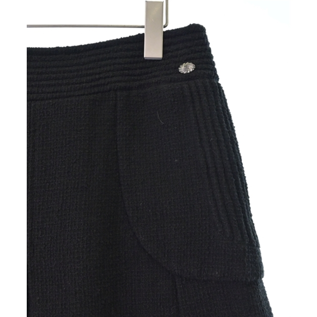 CHANEL(シャネル)のCHANEL シャネル ひざ丈スカート 38(S位) 黒 【古着】【中古】 レディースのスカート(ひざ丈スカート)の商品写真