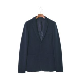 エンポリオアルマーニ(Emporio Armani)のEMPORIO ARMANI カジュアルジャケット 48(L位) 紺 【古着】【中古】(テーラードジャケット)