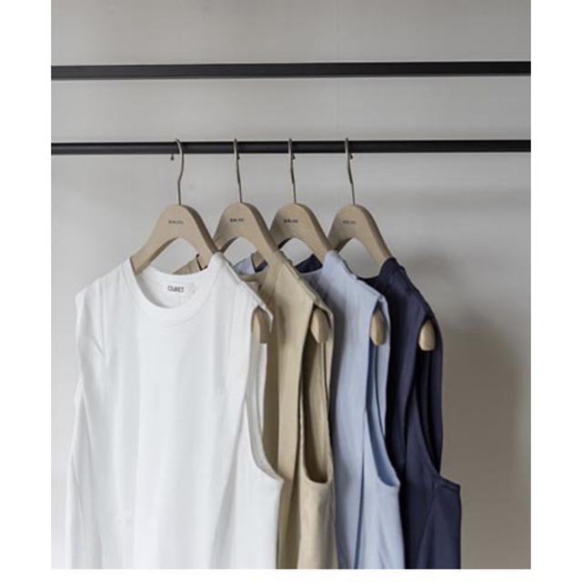 ara.ara  Sleeveless T-shirt 新品 レディースのトップス(Tシャツ(半袖/袖なし))の商品写真
