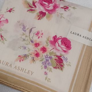 ローラアシュレイ(LAURA ASHLEY)の値下げ📌ローラアシュレイ☆大判ハンカチーフ58×58🌼(ハンカチ)