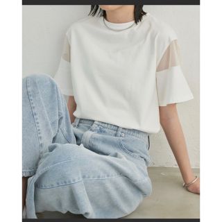 アントマリーズ(Aunt Marie's)のシアートップス⭐︎新品(Tシャツ(半袖/袖なし))