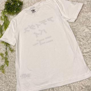 希少 adidas × HUMAN MADE アディダス カタカナTシャツ