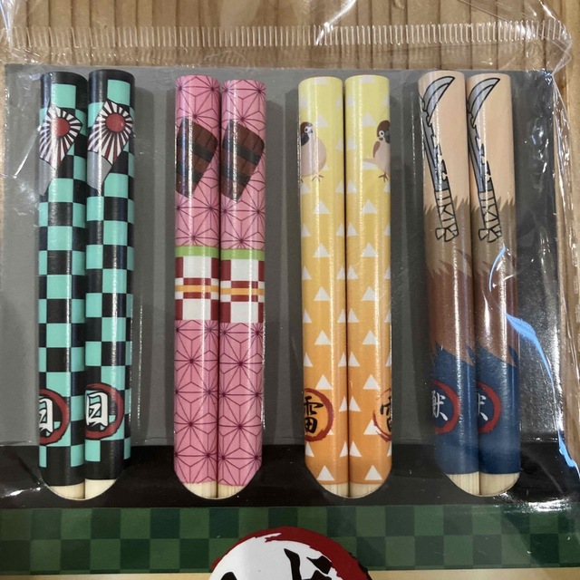 鬼滅の刃 お箸セット - キャラクターグッズ 鬼滅の刃 お箸セット - キャラクターグッズ