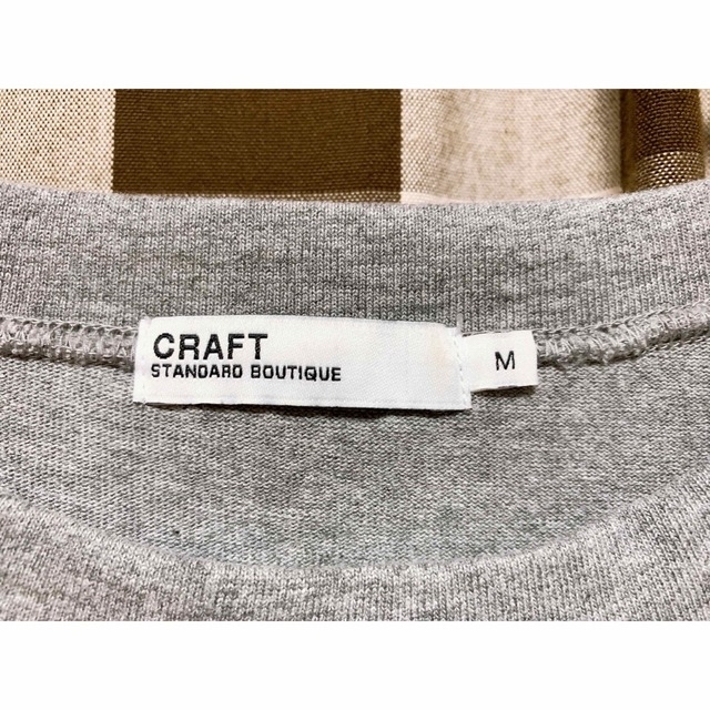 CRAFT STANDARD BOUTIQUE(クラフトスタンダードブティック)のCRAFT STANDARD BOUTIQUE 厚手スリットワンピース レディースのワンピース(ひざ丈ワンピース)の商品写真