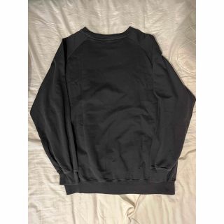 COMOLI - comoli 22aw コットンシルク 長袖クルーネック チャコール 3