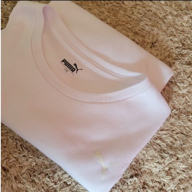 PUMA(プーマ)のPUMA白半袖Tシャツ170cm メンズのトップス(シャツ)の商品写真