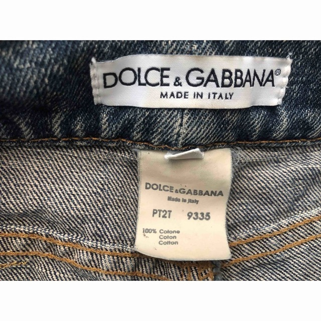 DOLCE&GABBANA ドルチェ&ガッバーナ デニムパンツ　38 2