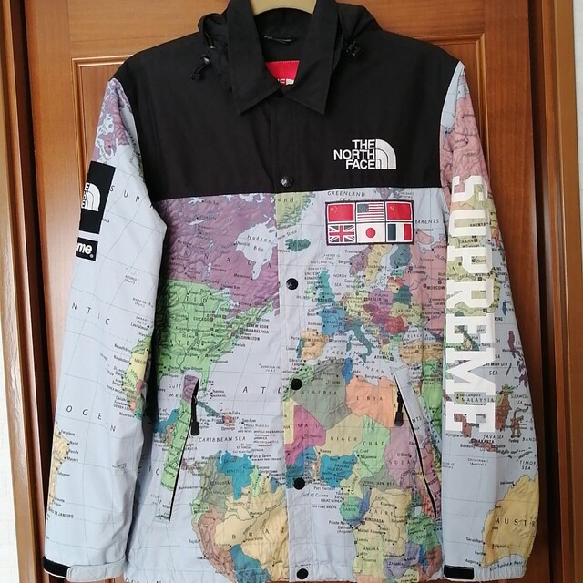 Supreme  expedition coaches jacket map