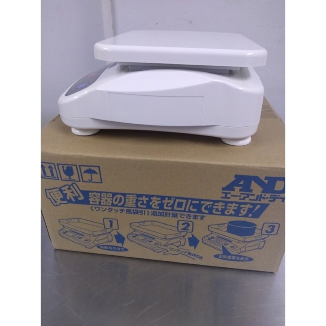 【ひょう量2kg】A＆DデジタルはかりSH-2000 インテリア/住まい/日用品のキッチン/食器(調理道具/製菓道具)の商品写真