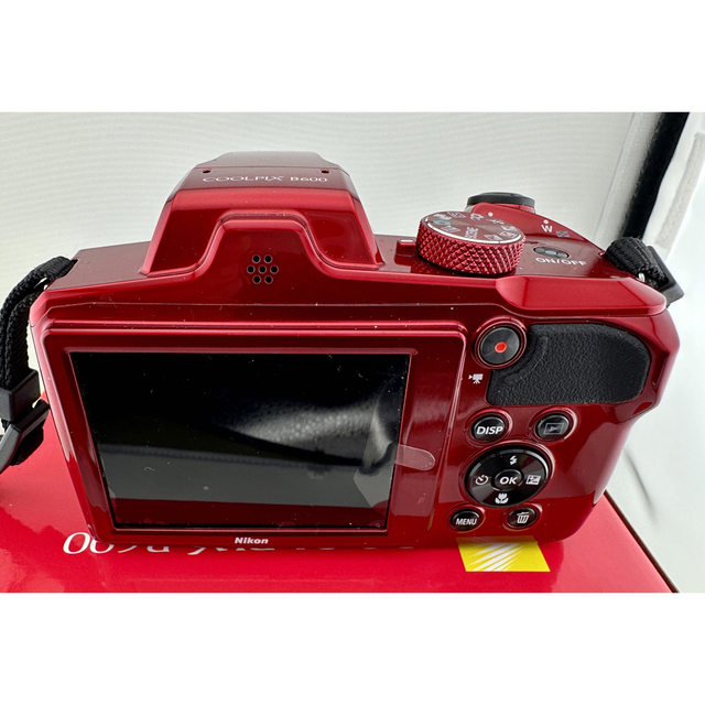 Nikon(ニコン)のNikon ニコンクールピクス COOLPIX B600 RED 赤 おまけ付き スマホ/家電/カメラのカメラ(コンパクトデジタルカメラ)の商品写真