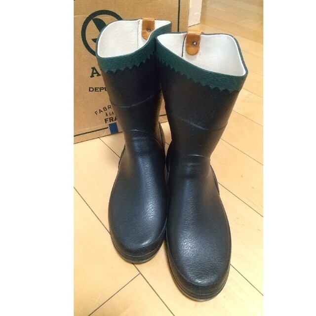 23.5cm レインブーツ 37 長靴 AIGLE エーグル Panko | www