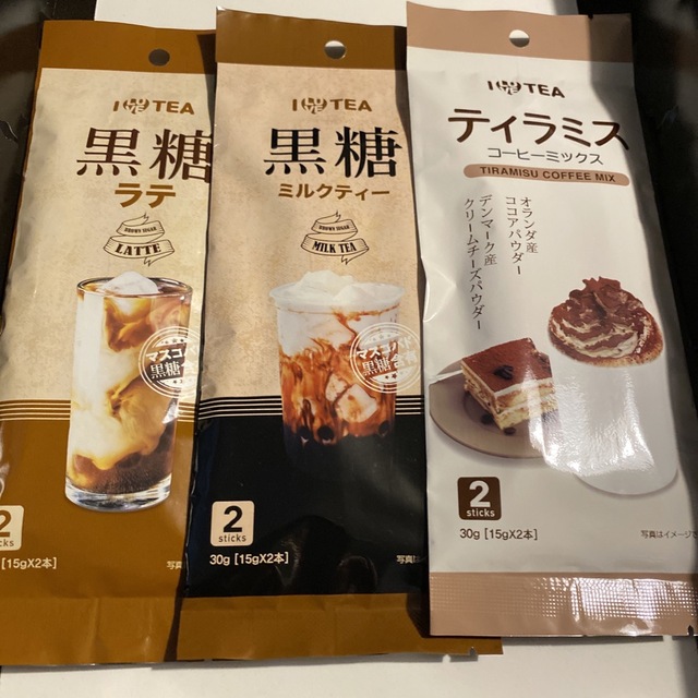 韓国コーヒー　紅茶　3種　各2本入り 食品/飲料/酒の飲料(コーヒー)の商品写真