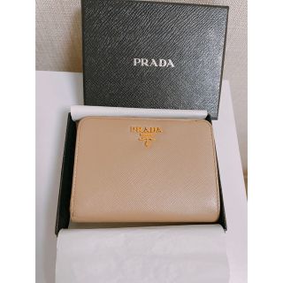 プラダ(PRADA)のPRADA プラダ　二つ折り　財布　サフィアーノレザー(財布)