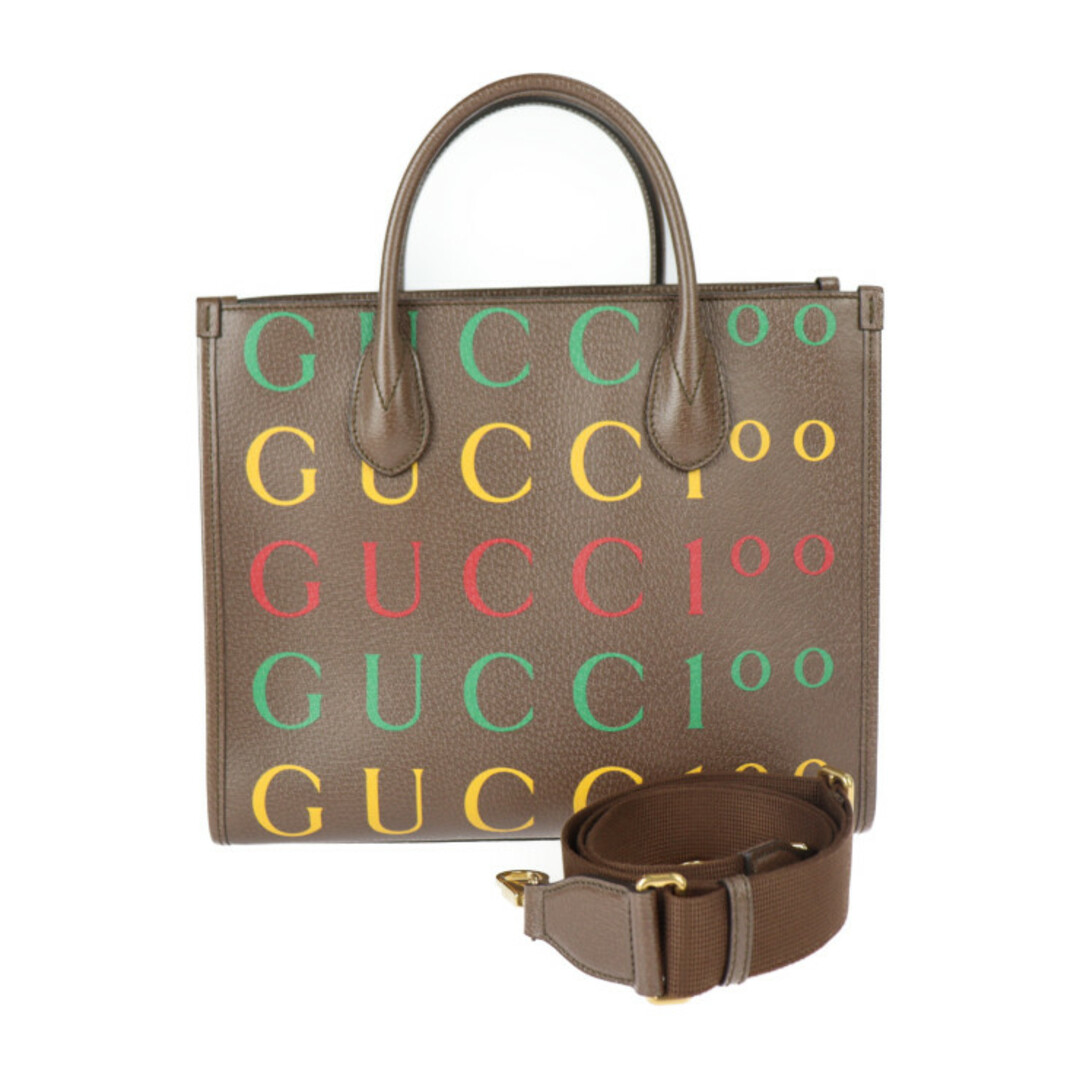 Gucci   GUCCI グッチ 周年記念 トートバッグ  レザー