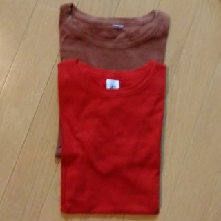 プチバトー(PETIT BATEAU)のプチバトー　半袖XS　２枚(Tシャツ(半袖/袖なし))