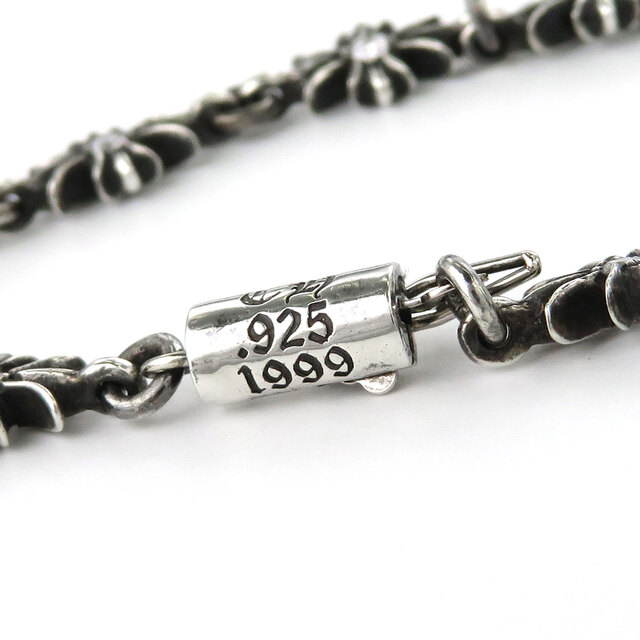 クロムハーツ タイニーE CHプラス ダイヤモンド ブレスレット 12LINK SV925 14K 24Pダイヤ ユニセックス CHROME HEARTS  【アパレル・小物】 4