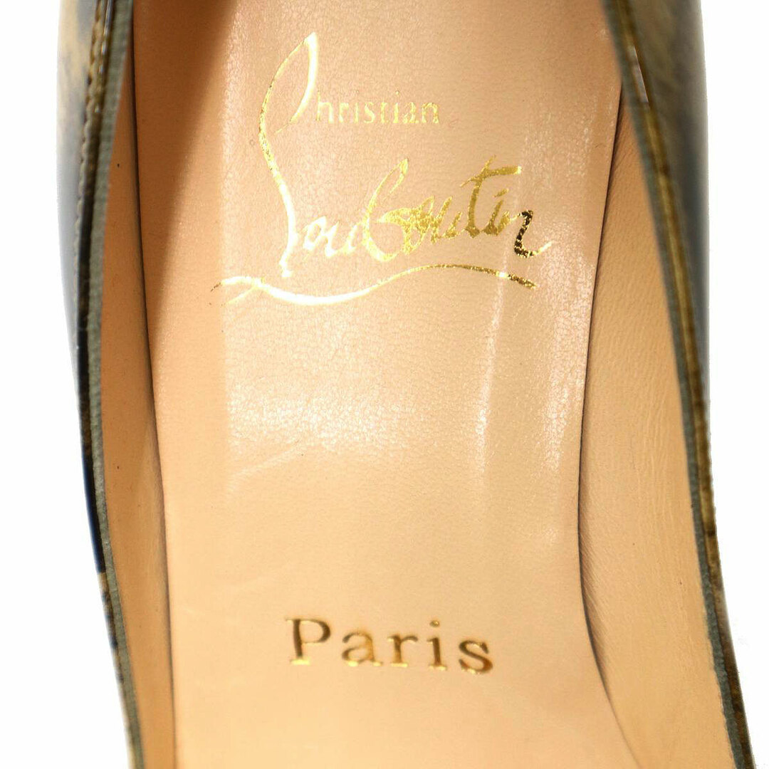 Christian Louboutin - クリスチャンルブタン レオパード パテント