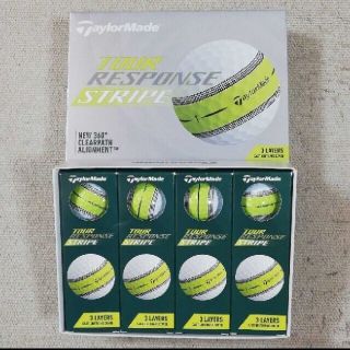 テーラーメイド(TaylorMade)の【TaylorMade】TOUR RESPONSEホワイト ストライプ１ダース(その他)