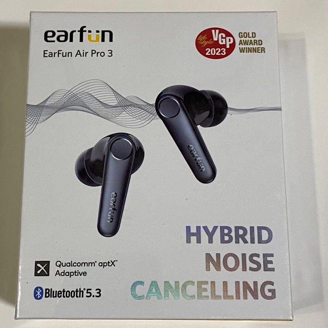 人気商品 EarFun Air Pro3 新品未開封 ヘッドフォン/イヤフォン