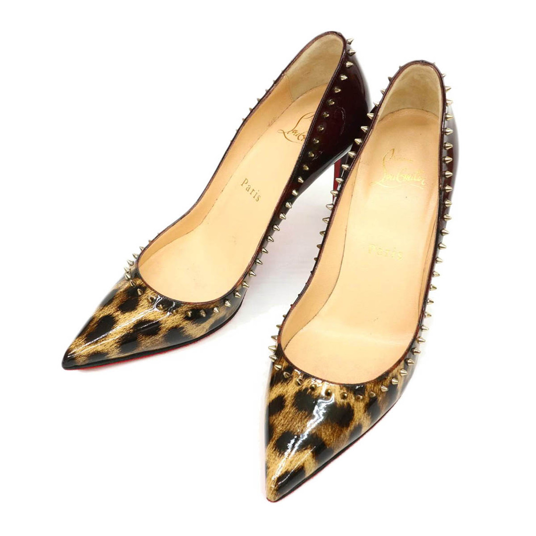 Christian Louboutin - クリスチャンルブタン スパイク レオパード