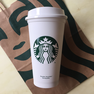 Starbucks - スターバックス  リユーザブルカップ  グランデサイズ