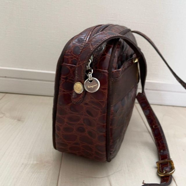 Salvatore Ferragamo - ✨美品✨ フェラガモ ヴァラ クロコ型押し