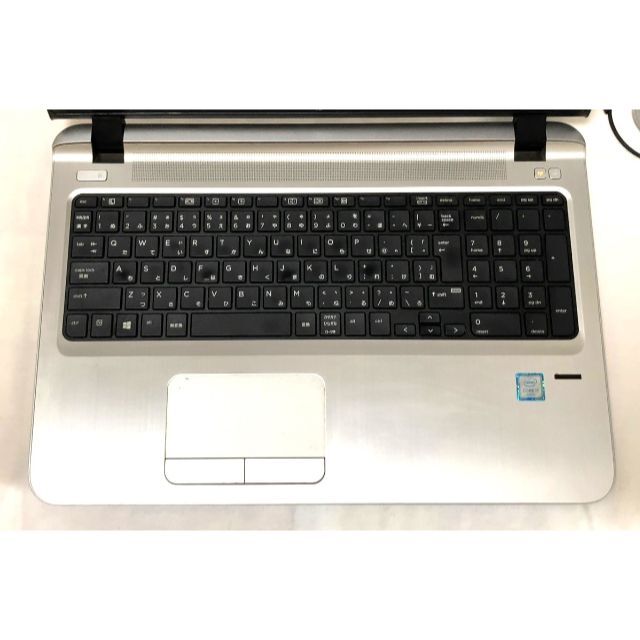 通販でクリスマス 15型FHD HP 450 i7 6世代 新品SSD DVDマルチ カメラ