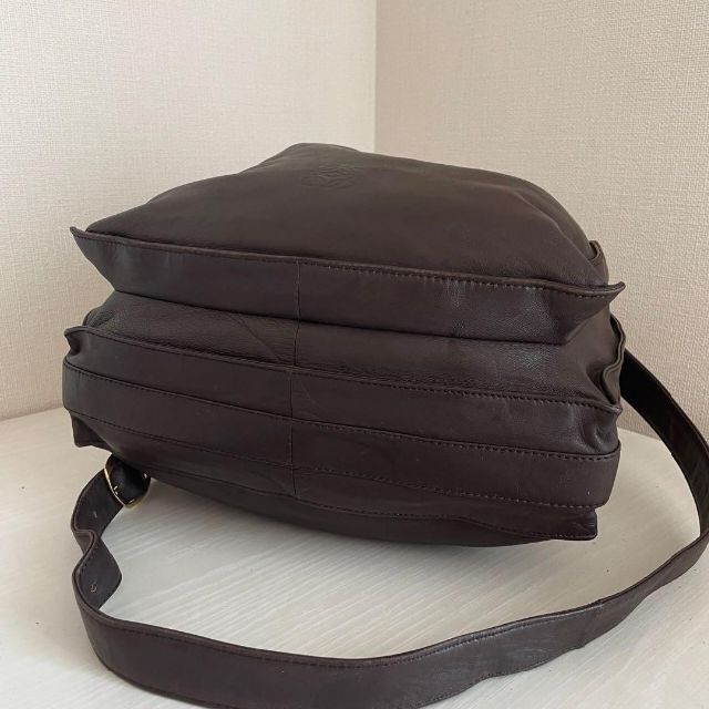 LOEWE - ✨美品✨ロエベ アナグラム 巾着 ショルダーバッグ 斜め掛け