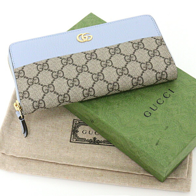 Gucci - GUCCI グッチ GGマーモント ジップアラウンド ウォレット