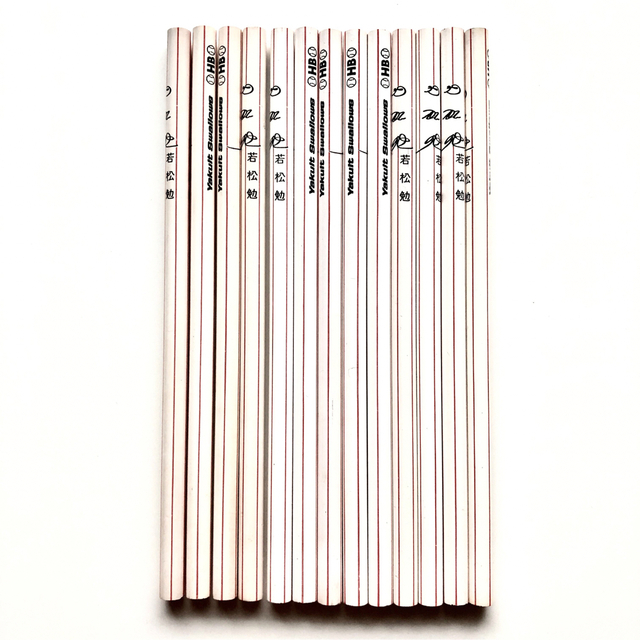 ヤクルト　スワローズ　若松勉　鉛筆　13本 スポーツ/アウトドアの野球(記念品/関連グッズ)の商品写真