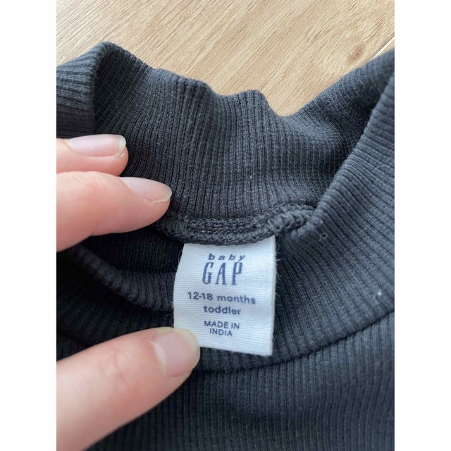 babyGAP(ベビーギャップ)のGAPbaby  ワンピース　長袖　チュール　12-18m （80サイズ） キッズ/ベビー/マタニティのベビー服(~85cm)(ワンピース)の商品写真