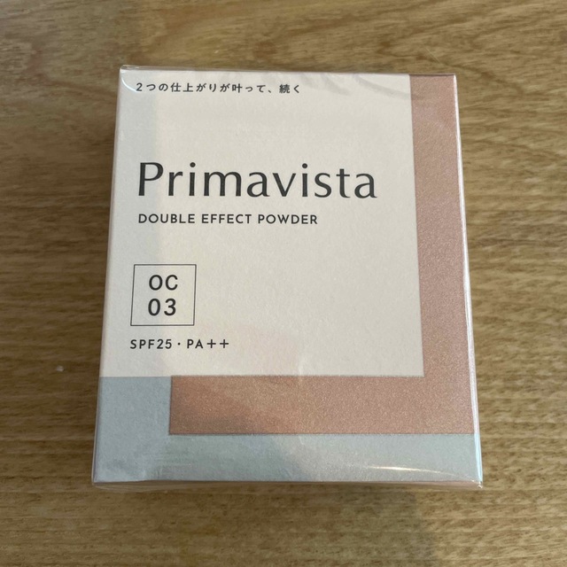 Primavista(プリマヴィスタ)のプリマヴィスタ ダブルエフェクト パウダー オークル03(9.0g) コスメ/美容のベースメイク/化粧品(ファンデーション)の商品写真