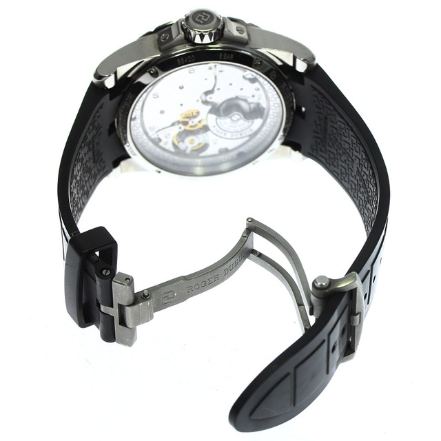 ROGER DUBUIS(ロジェデュブイ)のロジェ・デュブイ ROGER DUBUIS DBEX0543 エクスカリバー45 デイト 自動巻き メンズ 箱・保証書付き_743771 メンズの時計(腕時計(アナログ))の商品写真