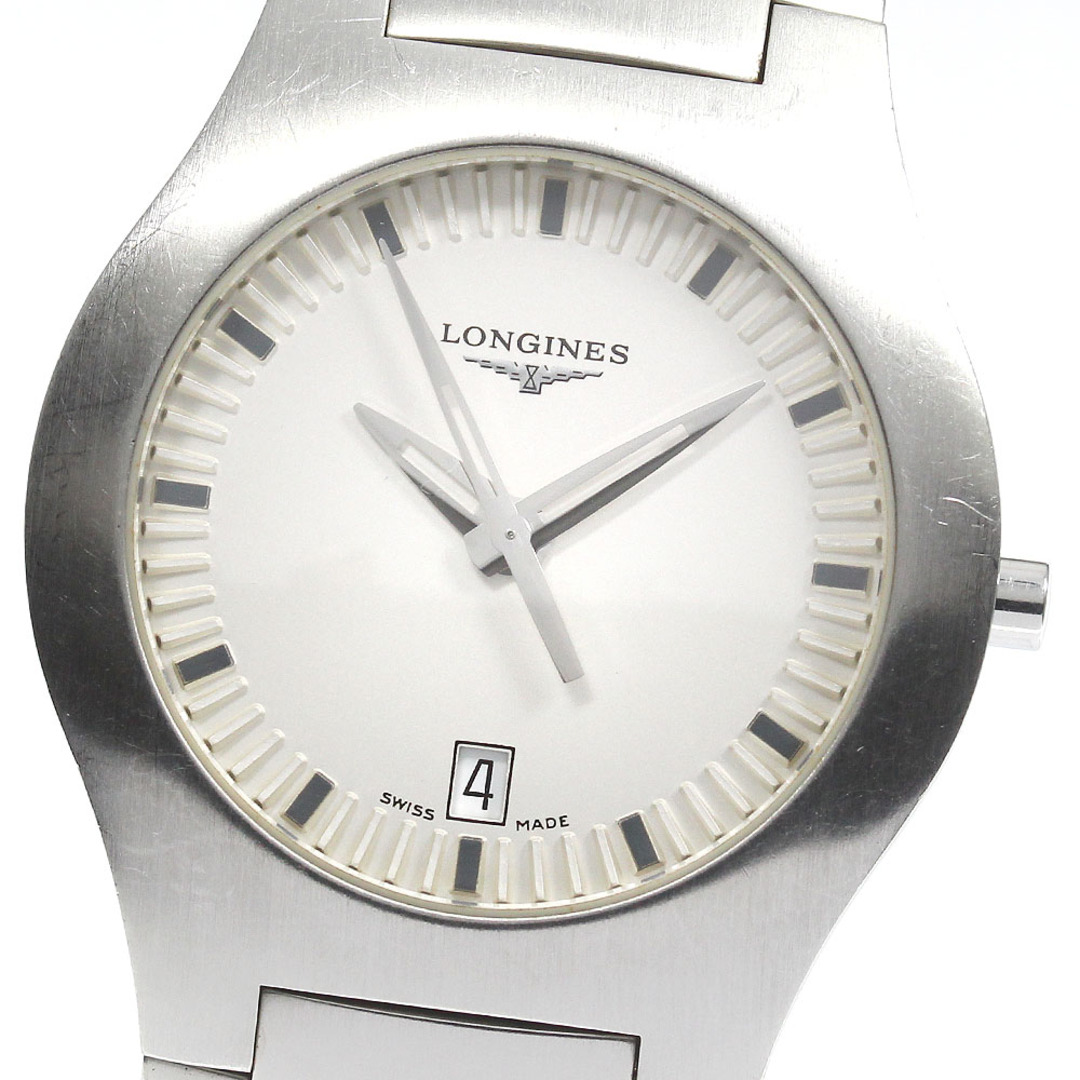 ロンジン LONGINES L3.617.4 オポジション デイト クォーツ メンズ _753390