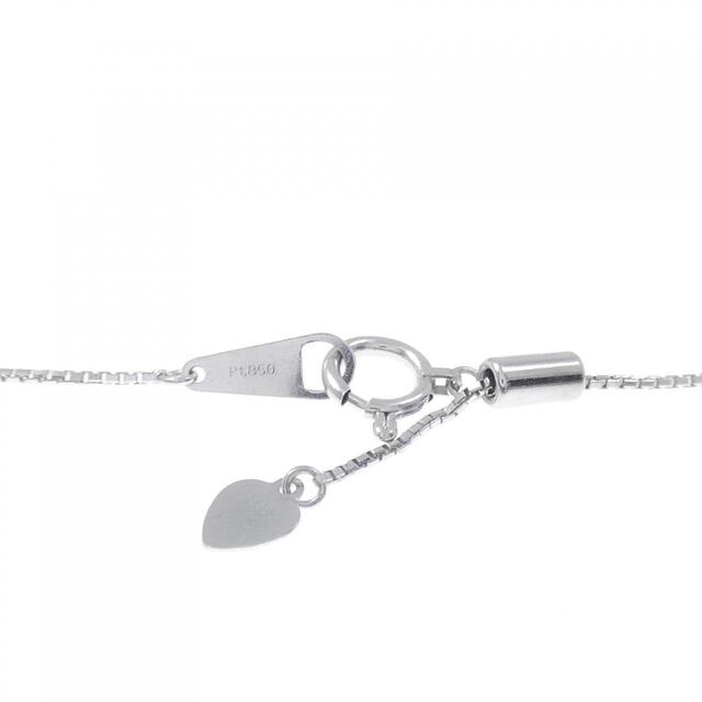 PT スリーストーン ダイヤモンド ネックレス 0.521CT