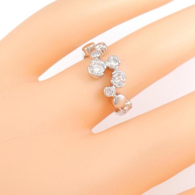 K18WG ダイヤモンド リング 0.60CT レディースのアクセサリー(リング(指輪))の商品写真