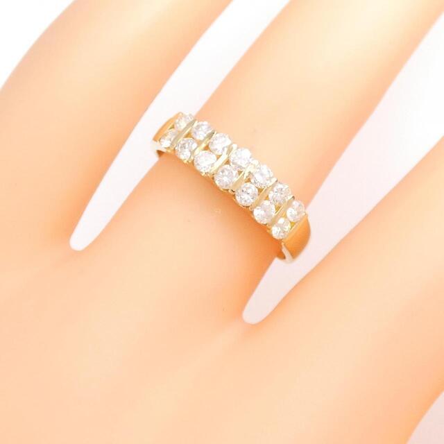 K18YG ダイヤモンド リング 0.53CT レディースのアクセサリー(リング(指輪))の商品写真