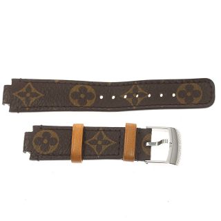 ヴィトン(LOUIS VUITTON) 時計 レザーベルト・バンド(メンズ腕時計)の