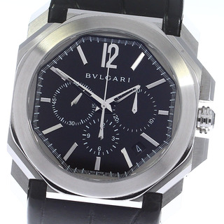 ブルガリ(BVLGARI)のブルガリ BVLGARI BGO41SCH オクト ヴェロチッシモ クロノグラフ 自動巻き メンズ 内箱・保証書付き_752351(腕時計(アナログ))