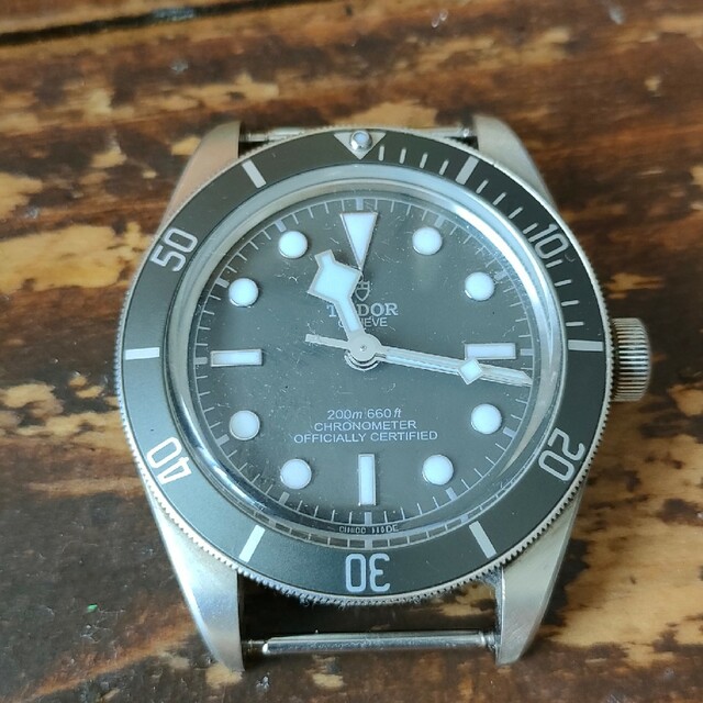 Tudor(チュードル)のTUDOR、銀無垢、BLACKBAY メンズの時計(腕時計(アナログ))の商品写真