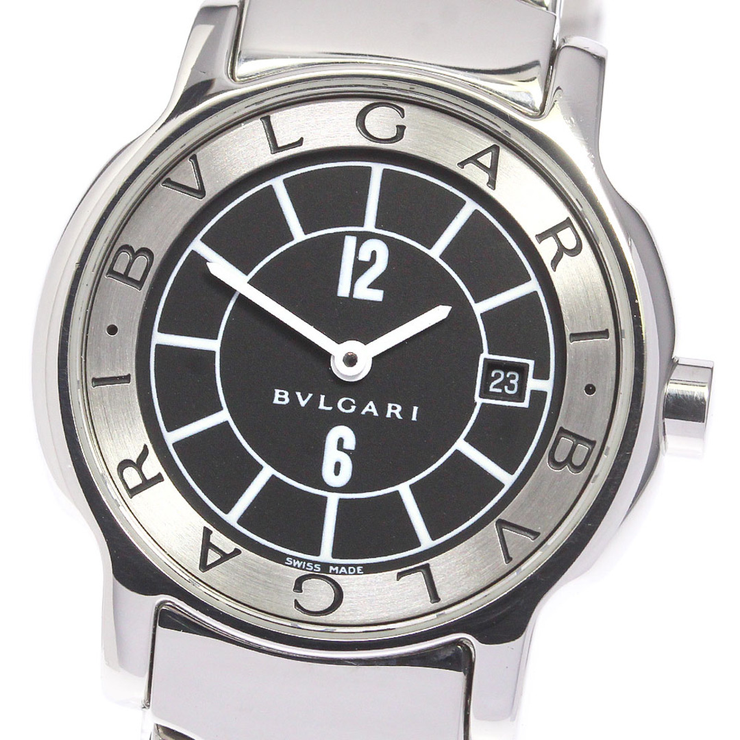 ブルガリ BVLGARI ST29S ソロテンポ デイト クォーツ レディース 良品 _752329