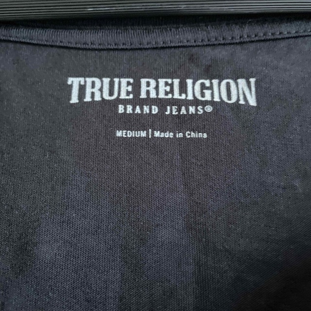 TRUE RELIGION ブラックTシャツ レディースのトップス(Tシャツ(半袖/袖なし))の商品写真