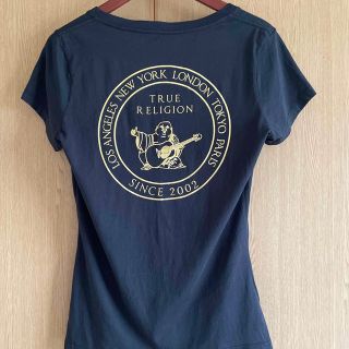 TRUE RELIGION ブラックTシャツ(Tシャツ(半袖/袖なし))